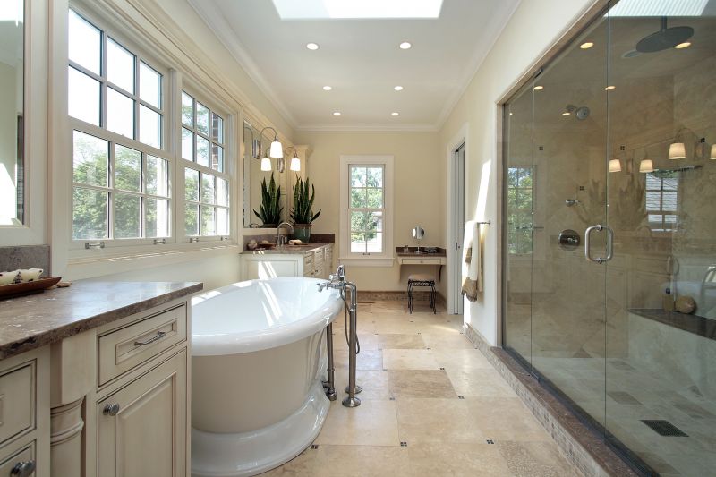 Freestanding Tub with Fixtures